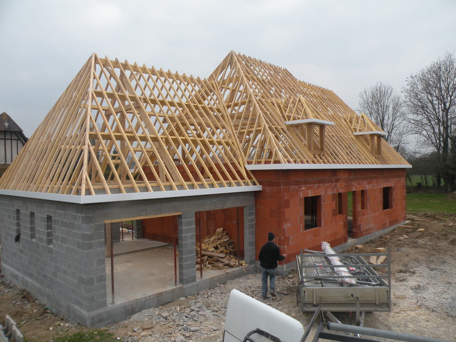 Entreprise de charpente à Fleury-les-Aubrais